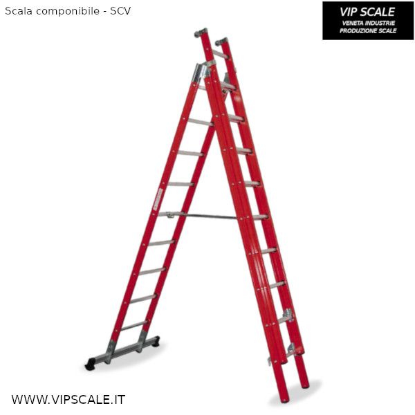 scala componibile in vetroresina