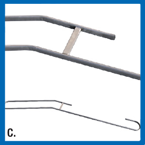 Scala in alluminio d'appoggio semplice F11 - immagine 5