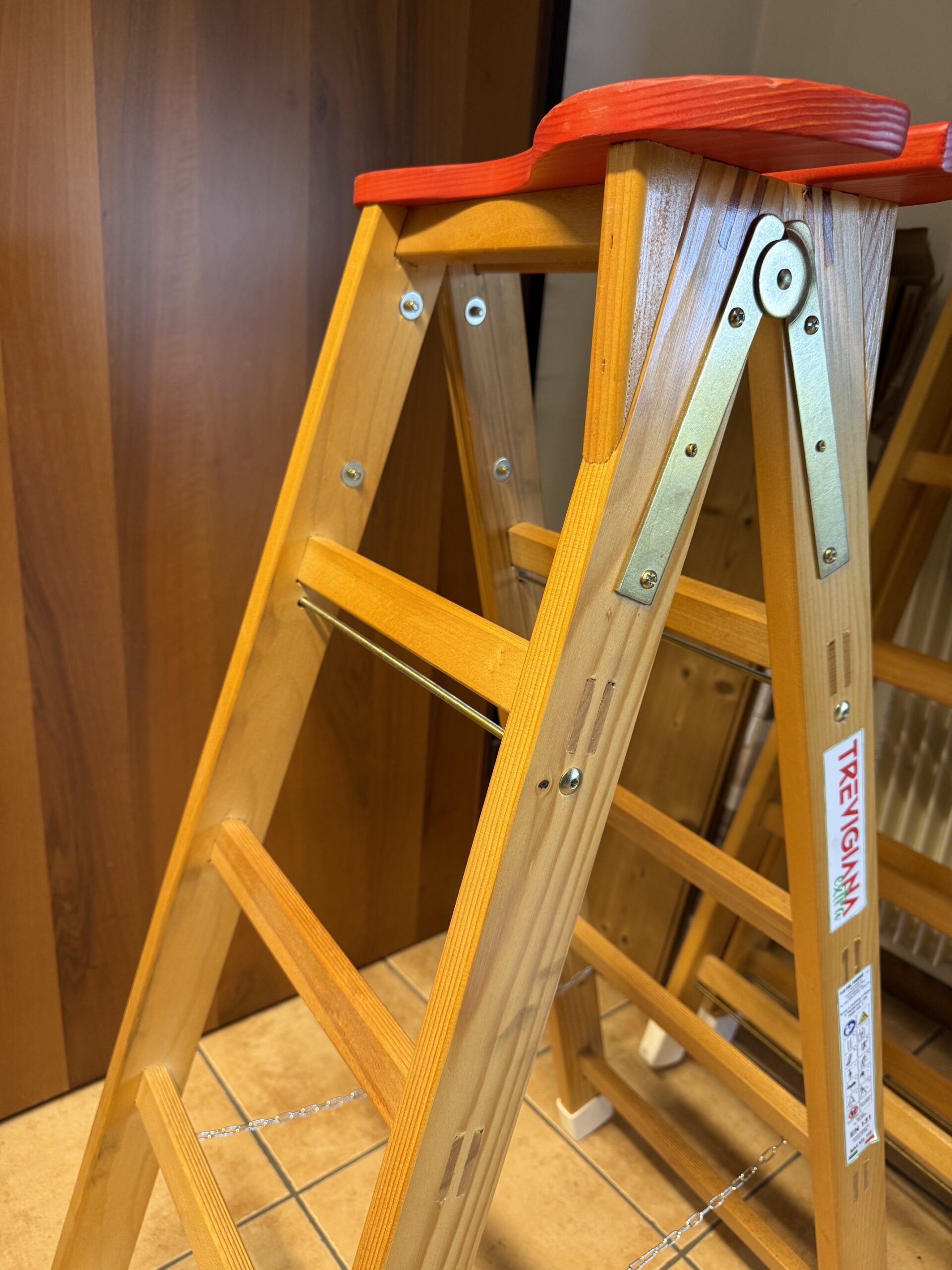 Scala in legno professionale TREVIGIANA - 7 Pioli - immagine 6