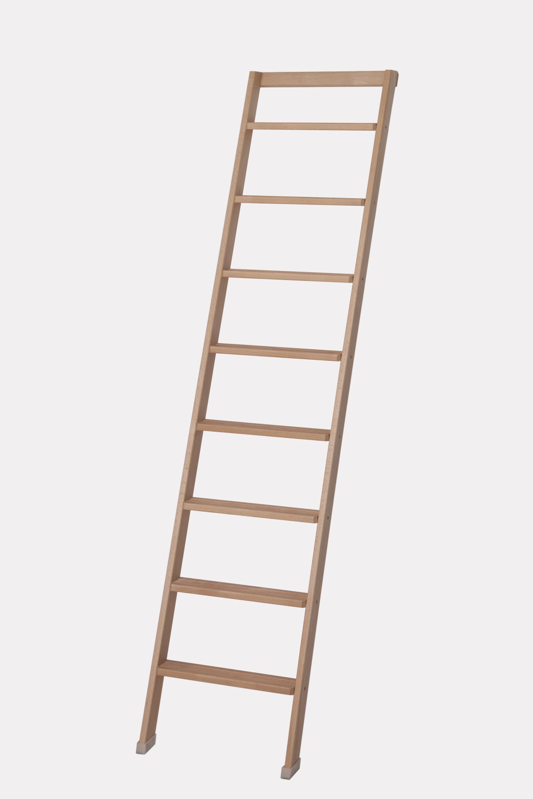 Scale per libreria in legno 12 gradini colore a scelta H300 cm - immagine 6