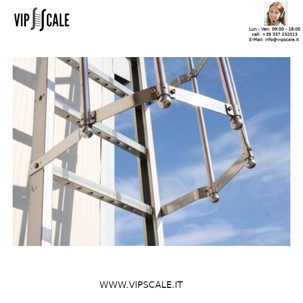 Scale con gabbia in acciaio AISI 304 - immagine 3