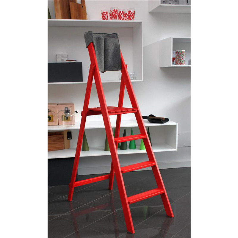 Scala in legno pieghevole HOME COLOR 5 gradini - immagine 3