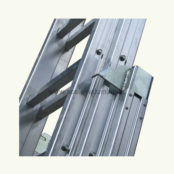 Scala in alluminio componibile a quattro elementi -VC 10+10+10+10 gradini - immagine 6