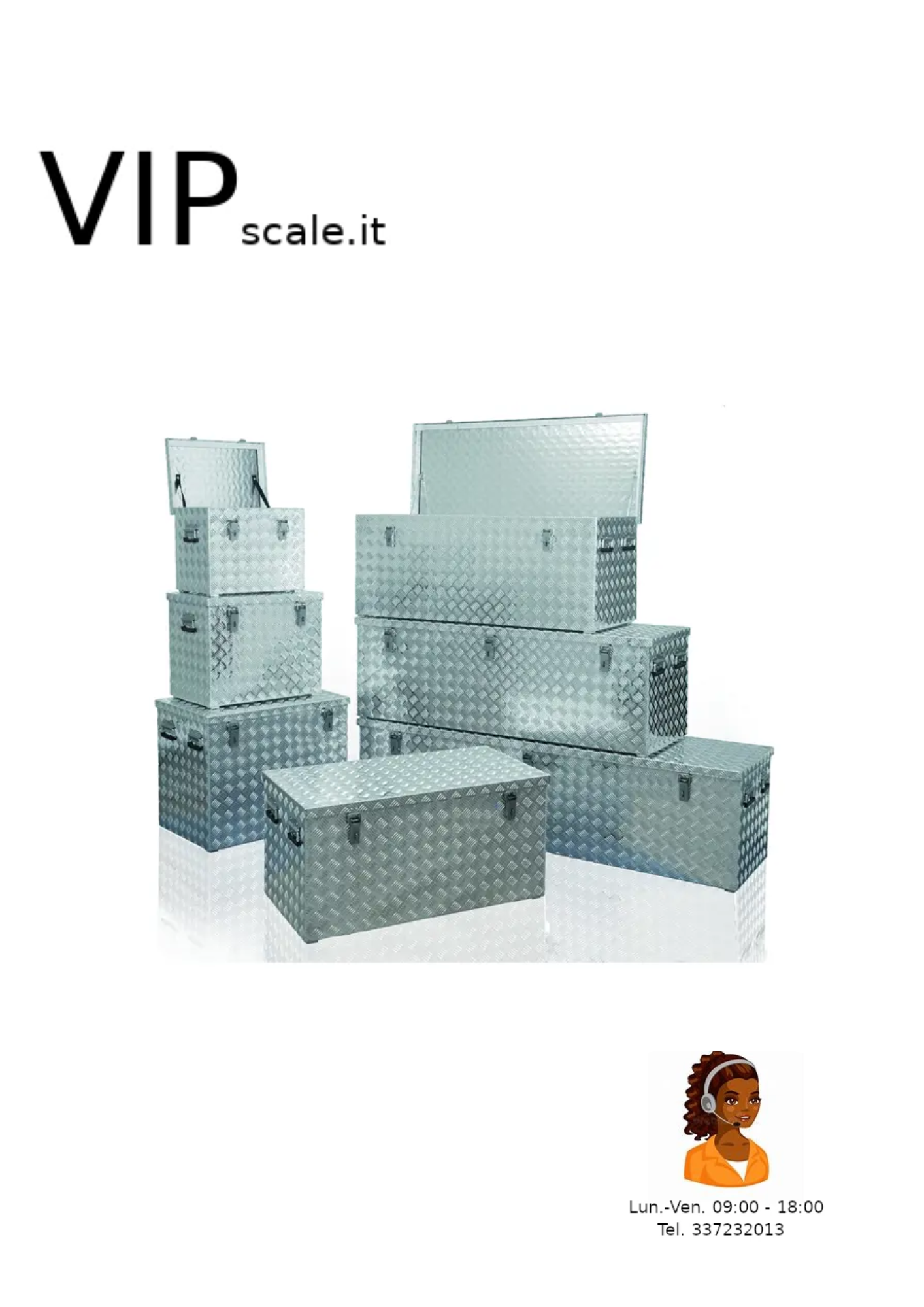 CASSA IN ALLUMINIO R