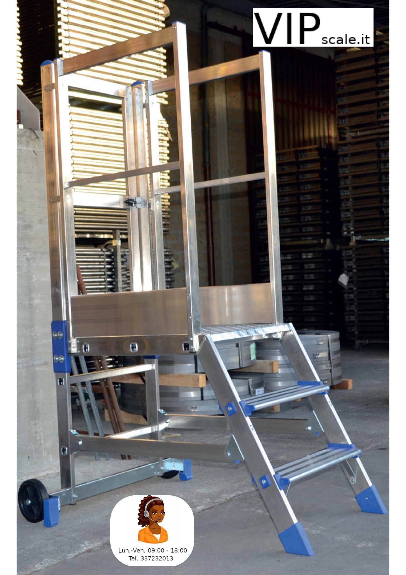 SCALA SP11 DA 3 A 13 GRADINI - immagine 3