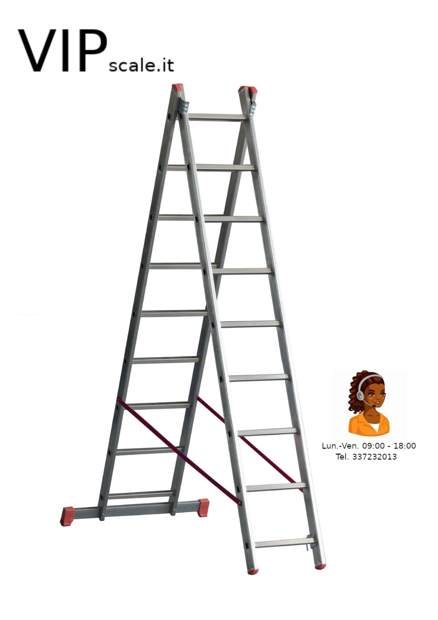 SCALA ORANGE 2 ELEMENTI