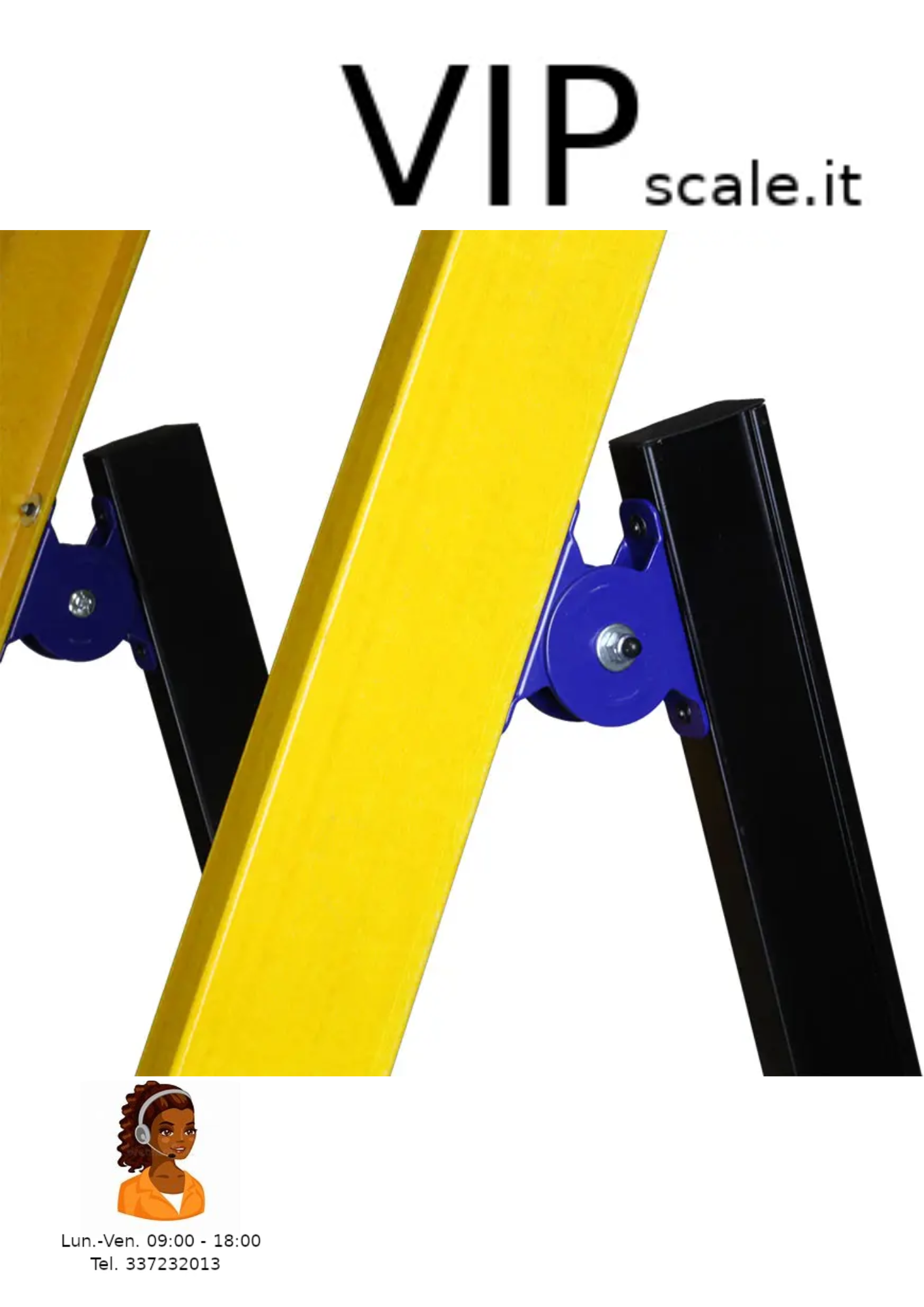 SCALA MOBY FIBRA DA 3 A 8 GRADINI - immagine 8