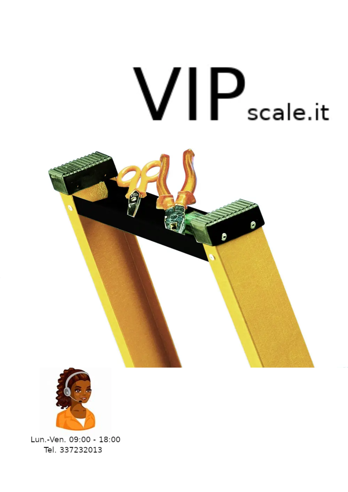 SCALA MOBY FIBRA DA 3 A 8 GRADINI - immagine 3