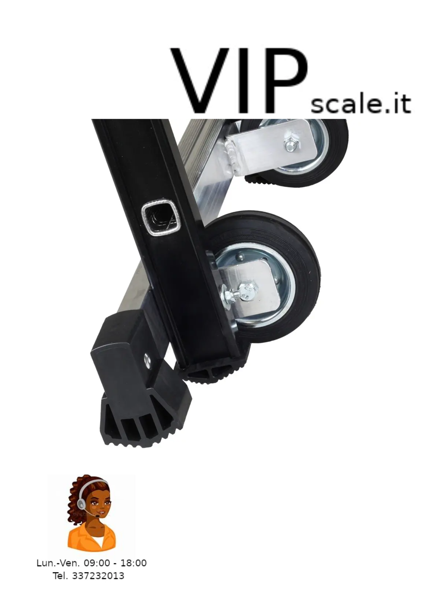 SCALA MOBY FIBRA DA 3 A 8 GRADINI - immagine 4