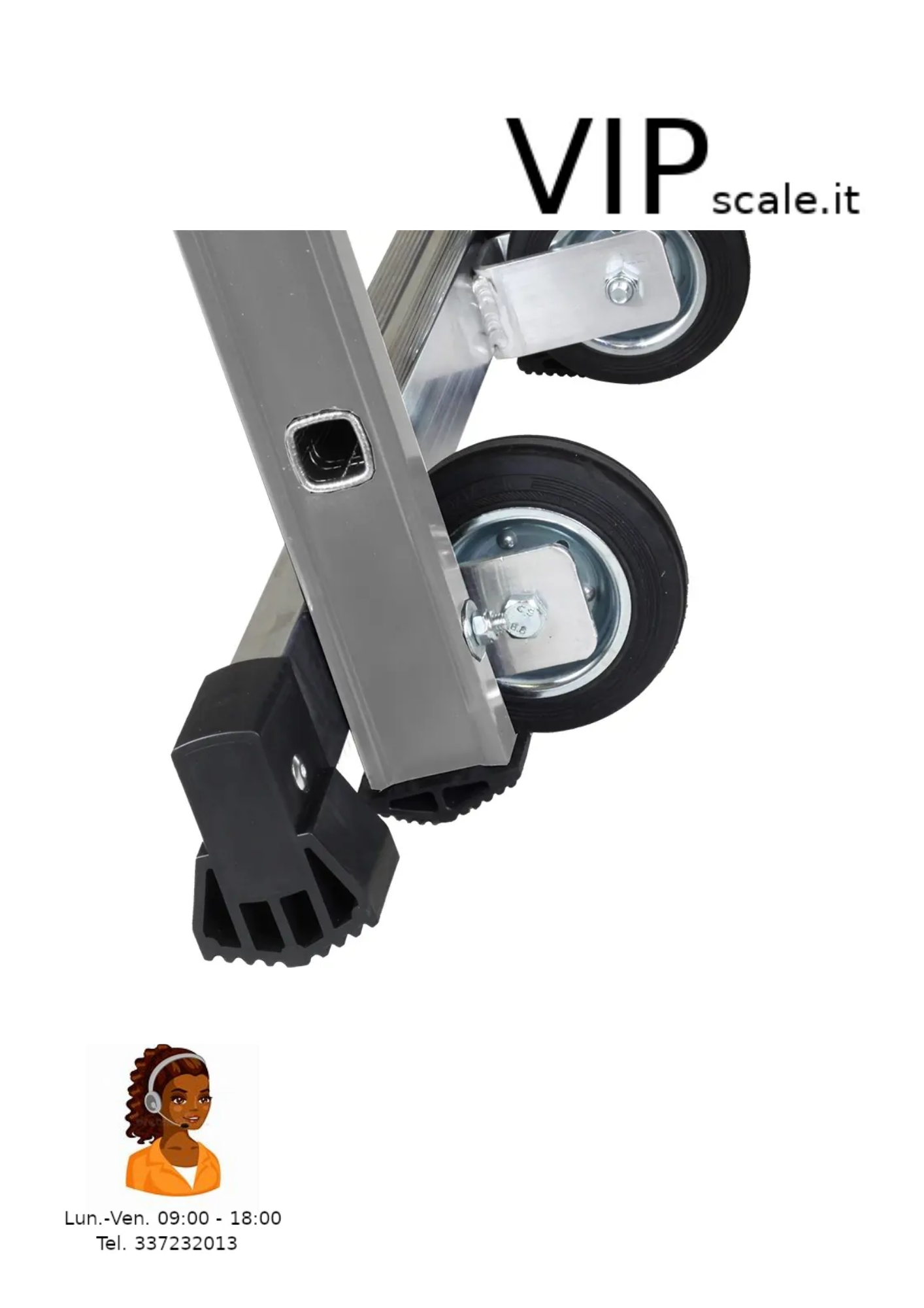 SCALA MOBY DA 3 A 8 GRADINI - immagine 3